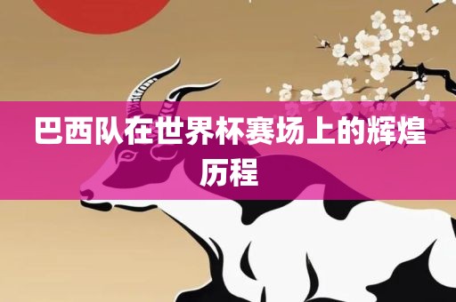 巴西队在世界杯赛场上的辉煌历吉安市靖泰电力工程有限公司程
