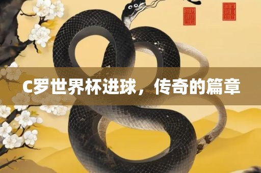 C罗世界杯进球，传奇的篇章