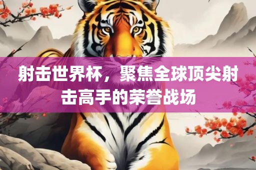 射击世界吉安市靖泰电力工程有限公司杯，聚焦全球顶尖射击高手的荣誉战场