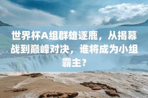世界杯A组