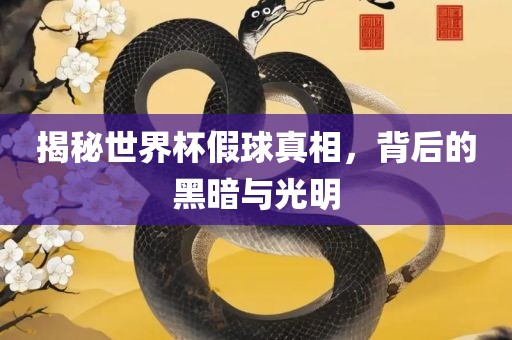 揭秘世界杯假球真相，背后吉安市靖泰电力工程有限公司的黑暗与光明