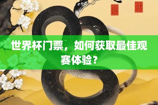 世界杯门票，如何获取最佳观赛体验？吉安市靖泰电力工程有限公司