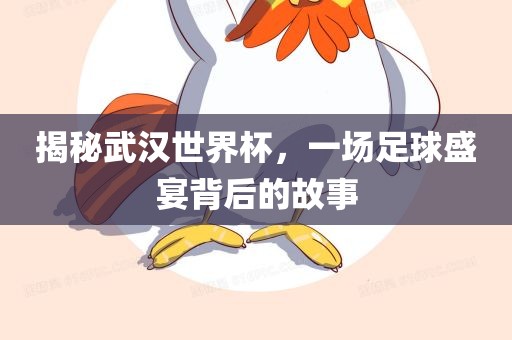 揭秘武汉世界杯，一场足球盛宴背后的故事吉安市靖泰电力工程有限公司