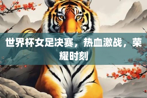 世界杯女足决赛，热血激战，荣耀时刻