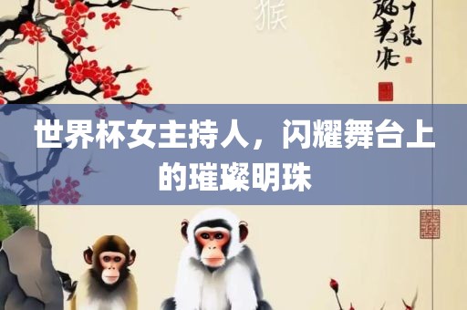 世界杯女主持人，闪耀舞台上的璀璨明珠