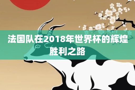 法国队在2018年世界杯的辉煌胜利之路