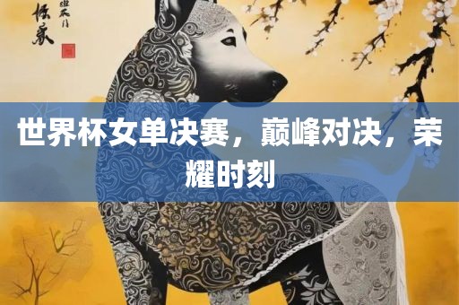 世界杯女单决赛，巅峰对决，荣耀时刻