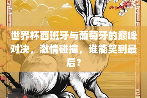 世界杯西班牙与葡萄牙的巅峰对决，激情碰撞，谁能笑到最后？吉安市靖泰电力工程有限公司