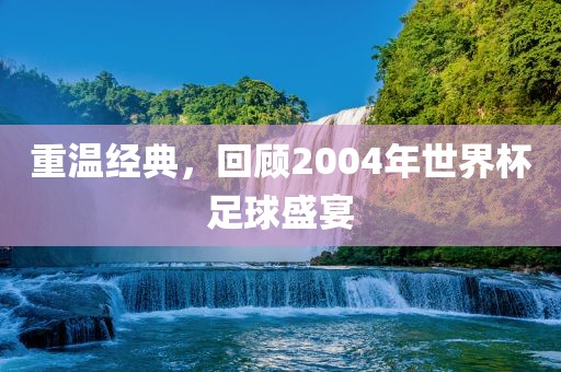 重温经典，回顾2004年世界杯足球盛宴吉安市靖泰电力工程有限公司