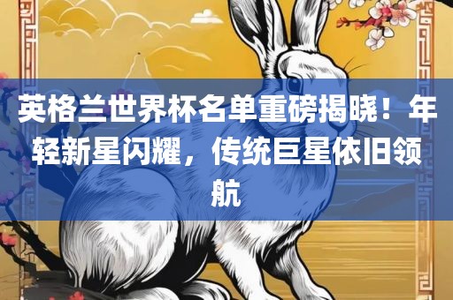英格兰世界杯名单重磅揭晓！年轻新星闪耀，传统巨星依旧领航吉安市靖泰电力工程有限公司