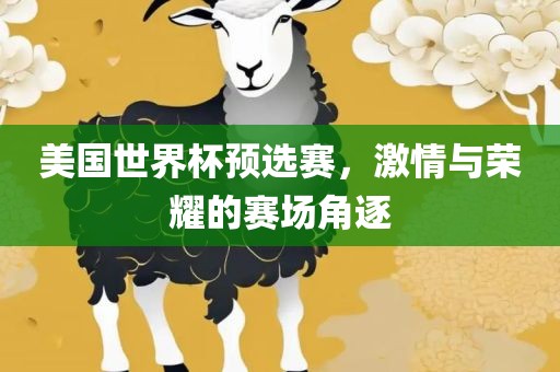 美国世界杯预选赛，激情与荣耀的赛场角逐