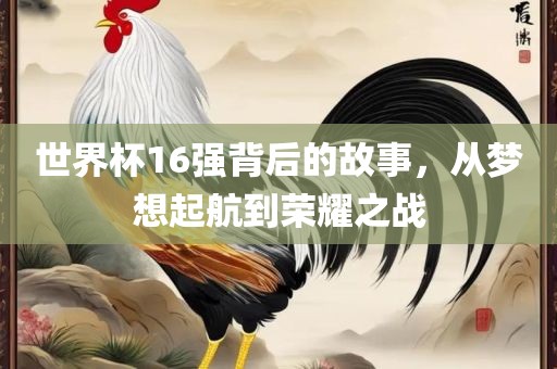 世界杯16强背后的故事，从梦想起航到荣耀之战