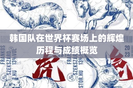韩国队在世界杯赛场上的辉煌历程与成绩概览吉安市靖泰电力工程有限公司