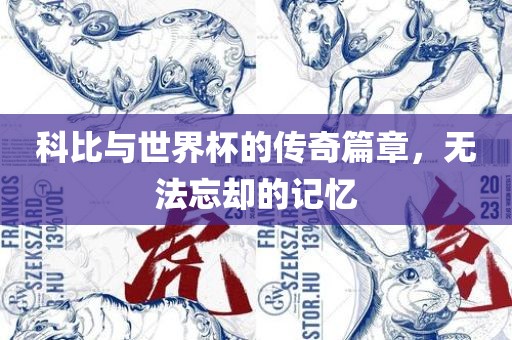 科比与世界杯的传奇篇章，无法忘却的记忆
