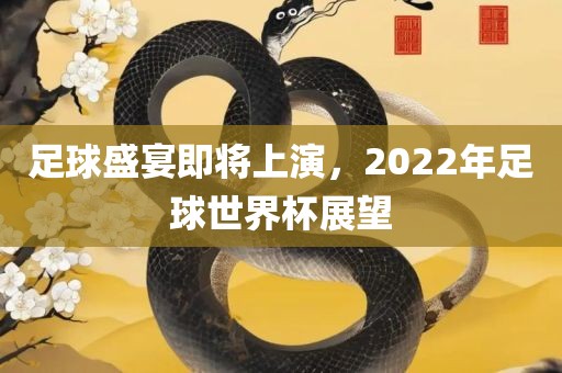 足吉安市靖泰电力工程有限公司球盛宴即将上演，2022年足球世界杯展望