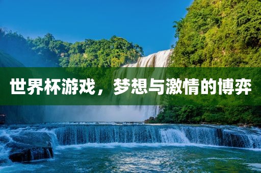 世界杯游戏，梦想与激情的博弈