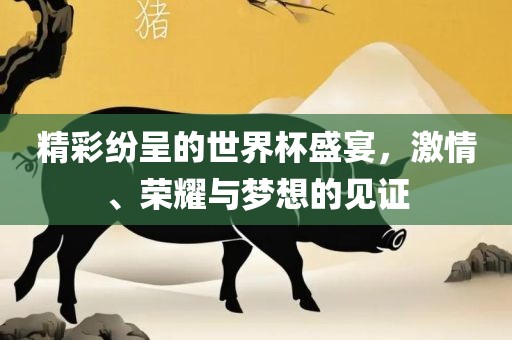 精彩纷呈的世界杯盛宴，激情、荣耀与梦想的见证