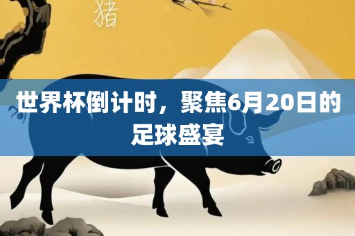世界杯倒计时，聚焦6月20日的足球盛宴