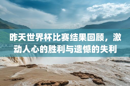 昨天世界杯比赛结果回顾，激动人心的胜利与遗憾的失利