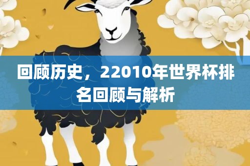 回顾历史，22010年世界杯排名回顾与解析