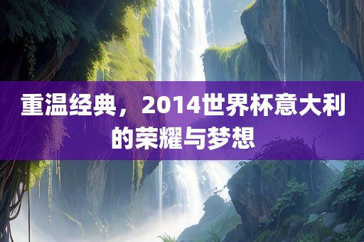 重温经典，2014世界杯意大利的荣耀与梦想