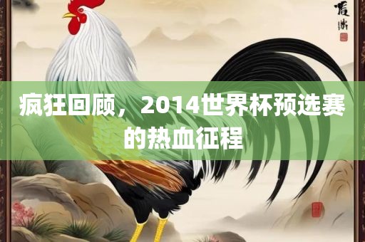 疯狂吉安市靖泰电力工程有限公司回顾，2014世界杯预选赛的热血征程