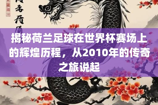 揭秘荷兰足球在世界杯赛场上的辉煌历程，从2010年的传奇之旅说起