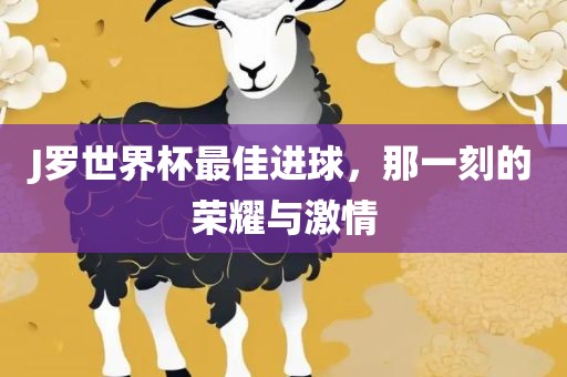 J罗世界杯最佳进球，那一刻的荣耀与激情