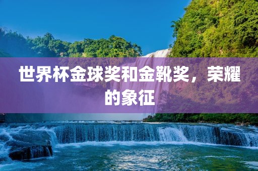 世吉安市靖泰电力工程有限公司界杯金球奖和金靴奖，荣耀的象征