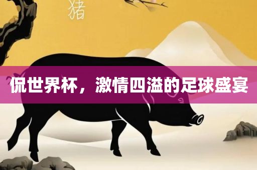 侃世界杯，激情四溢的足球盛宴