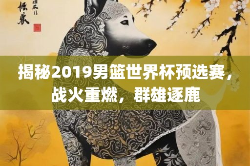 揭秘2019男篮世界杯预选赛，战火重燃，群雄逐鹿