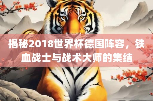 揭秘2018世界杯德国阵容，铁血战士与战术大师的集结
