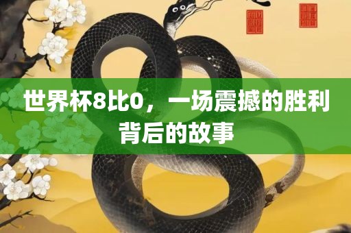 世界杯8比0，一场震撼的胜利背后的故事