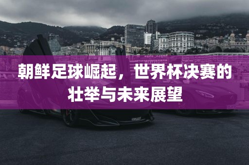 朝鲜足球崛起，世界杯决赛的壮举与未来展望吉安市靖泰电力工程有限公司