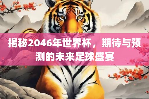 揭秘2046年世界杯，期待与预测的未来足球盛宴