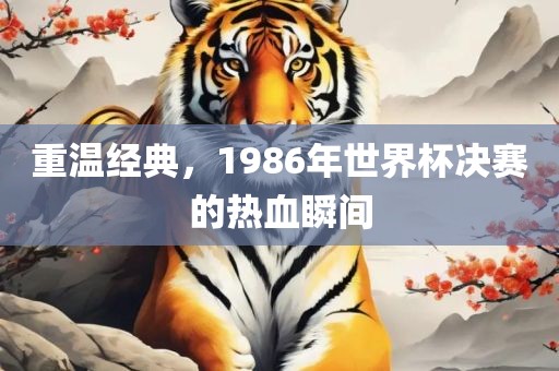 重温经典，1986年世界杯决赛的热血瞬间