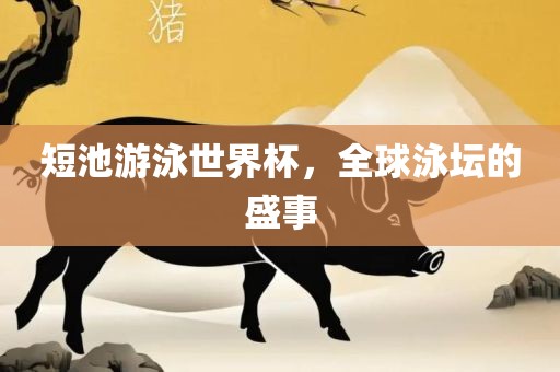 短池游泳世界杯，全球泳坛的盛事