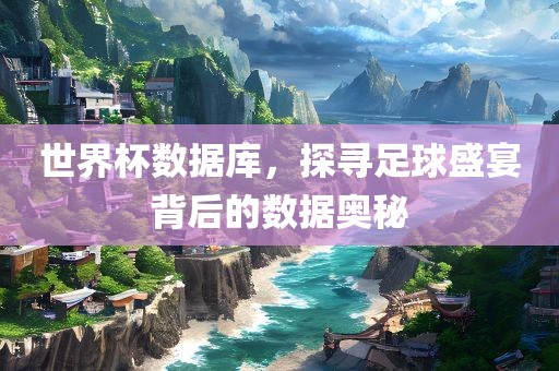 世界杯数据库，探寻足球盛宴背后的数据奥秘
