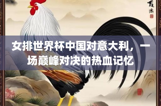 女排世界杯中国对意大利，一场巅峰对决的热血记忆