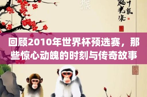 回顾2010年世界杯预选赛，那些惊心动魄的时刻与传奇故事