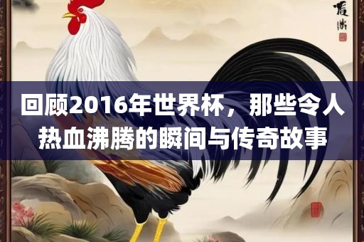 回顾2016年世界杯，那些令人热血沸腾的瞬间与传吉安市靖泰电力工程有限公司奇故事