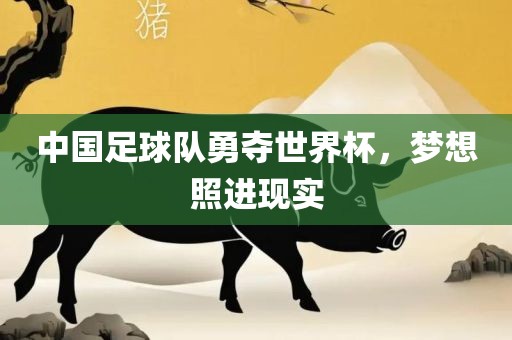 中国足球队勇夺世界杯，梦想照进现实