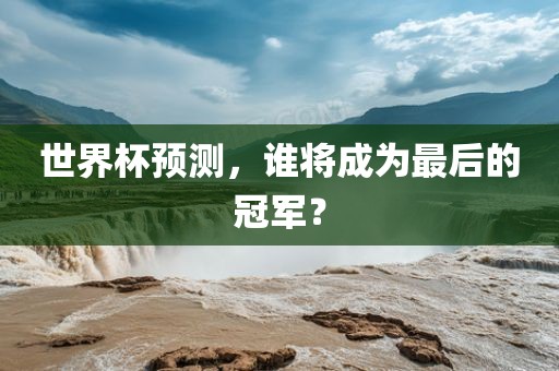世界杯预测，谁将成为最后的冠军？